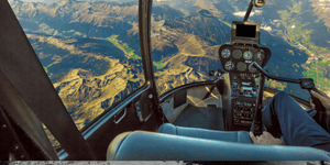 pilot cockpit view