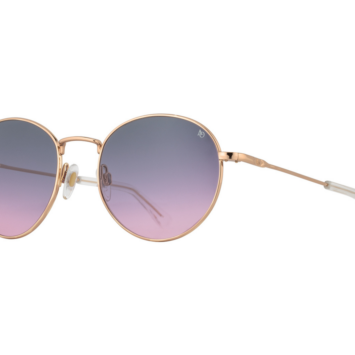 AO-1002 Round Eyeglass Frames - Rose – Frame of choice