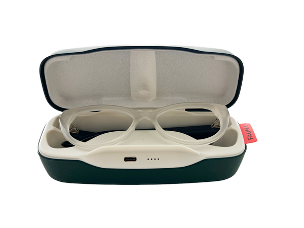 Fauna Bluetooth Audio Glasses Incl. Charging Case【Memor Havana】