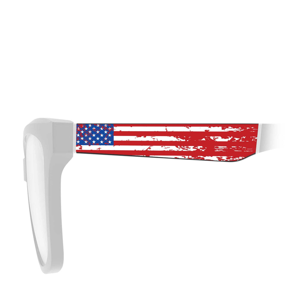 Stars Aloft Blade – Black, temple blade front view