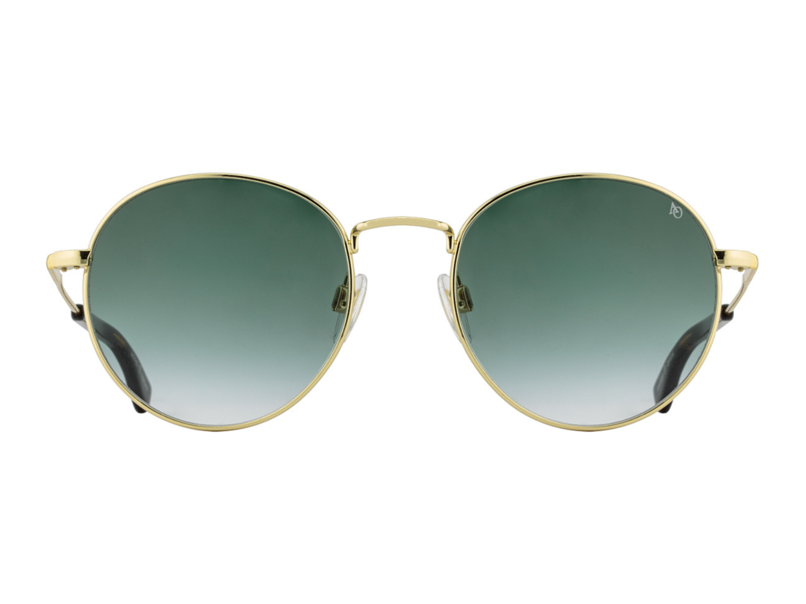 AO-1002 Round Eyeglass Frames - Gold – Frame of choice display picture 1