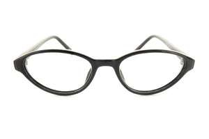 Image_Angela_Eyeglass_Frames_Black - "Black Angela Eyeglass Frames available at Frame of Choice, your go-to for fashionable eyeglasses