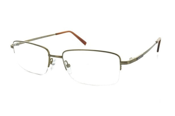 Semi-rimless Rectangular Eyeglass Frames by Cutter and Buck